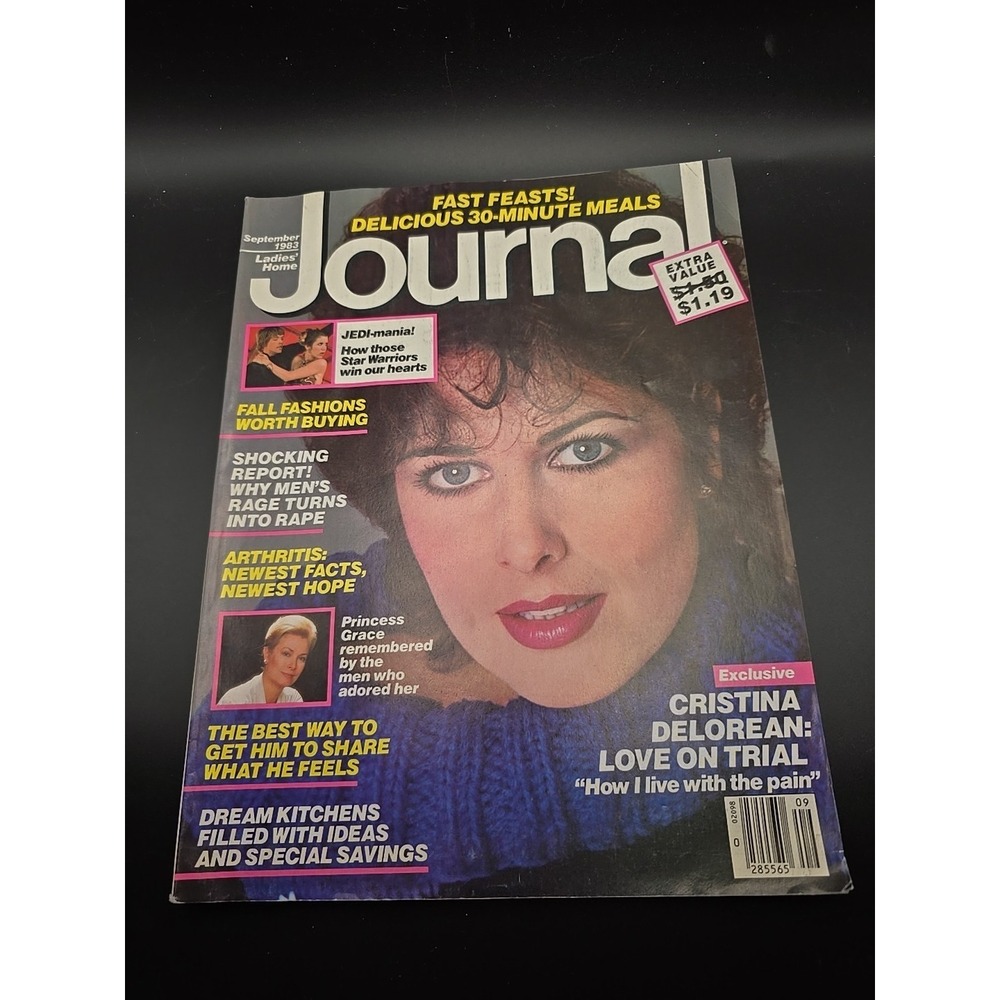 Ladies' Home Journal September-‎  Cristina Delorean Love On The Trail cover